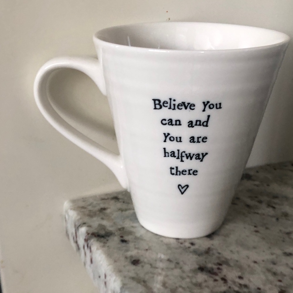 ❤️💕❤️Motivational White Ceramic Mug